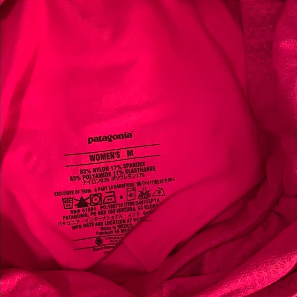 Patagonia work out tank top